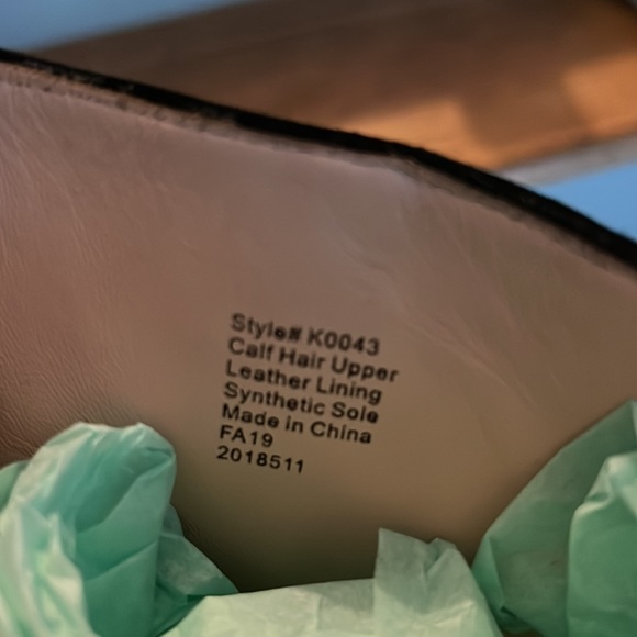 J. Crew Ankle Boots Calf Hair Block Heel - Picture 10 of 11